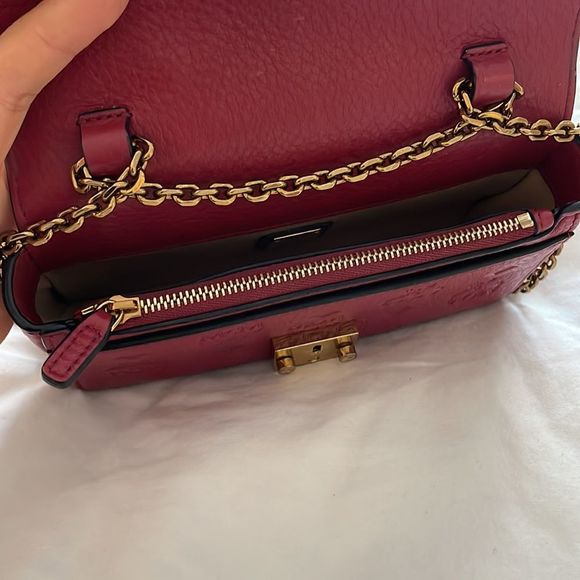 MCM ruby tan crossbody purse - Picture 4 of 17